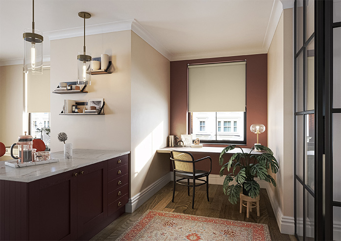 Florenza (Blackout), Manor Cream - Roller Blind - Image 7